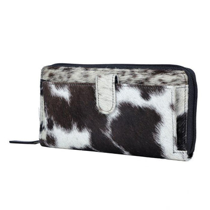 Myra Cow Hide Portfolio Wallet - Southern Sassy Boutique