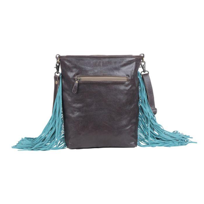 Myra Bag Cowhide and Hand Tooled Bag - Southern Sassy Boutique