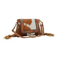 Myra Bag Rusty Hand Tooled Cowhide Bag