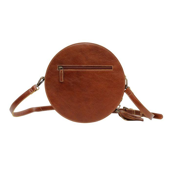 Myra Bag Turquoise Ash Round Crossbody Bag - Southern Sassy Boutique