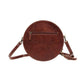 Myra Bag Crimson Orchid Round Crossbody Bag - Southern Sassy Boutique