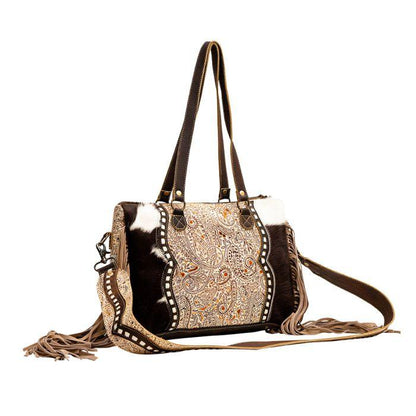 Myra Bag Jakarta Leather and Hair-On Bag - Southern Sassy Boutique