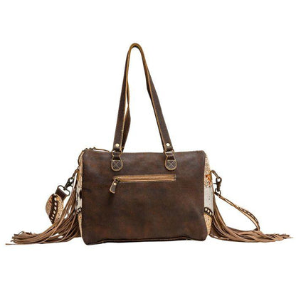 Myra Bag Jakarta Leather and Hair-On Bag - Southern Sassy Boutique