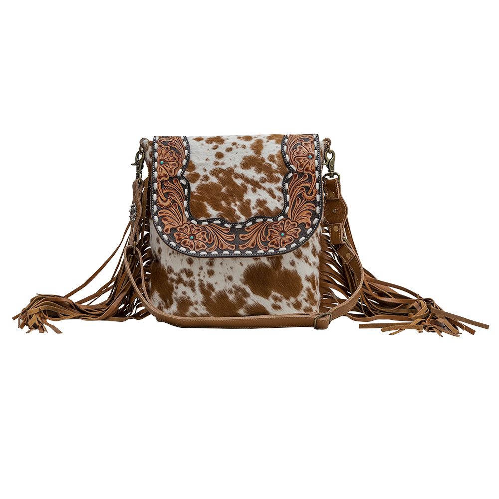 Myra Bag, Bags, New Release Myra Bag Cowhide And Leather Tote Satchel Purse  Camel Tan Boho Chic