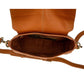 Myra Bag Floral Hand Tooled and Cowhide Small Crossbody Bag
