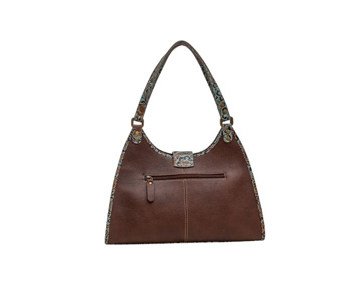 Myra Bag Sagacity Leather & Hair-On Shoulder Bag